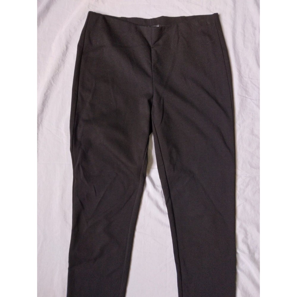 Eileen Fisher Black Pull On Leggings Skinny Stretch Pant Womens Size Small - Picture 2 of 9